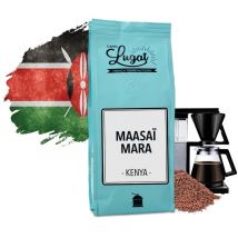 Ground coffee for filter coffee machines: Kenya - Maasaï Mara - 250g - Cafés Lugat - Kenya
