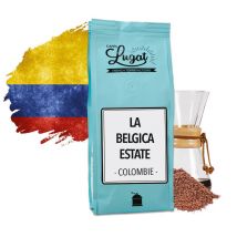 Ground coffee for Hario/Chemex coffee makers - Colombia - La Belgica Estate - 250gr - Cafés Lugat - Colombia