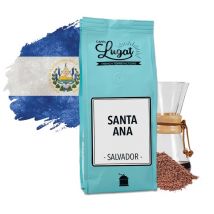 Ground coffee for Hario/Chemex coffee makers : El Salvador - Santa Ana - 250g - Cafés Lugat - El Salvador