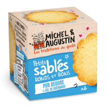 Michel Augustin - 40g biscuits sablés sucrés beurre salé - MICHEL ET AUGUSTIN