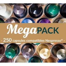 Sélection MaxiCoffee - MégaPack capsules compatibles Nespresso x 250 - la solution économique
