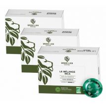 Green Lion Coffee - 150 dosettes compatibles Nespresso pro Le Mélange Inca Office Pads Bio - GREEN LION COFFEE