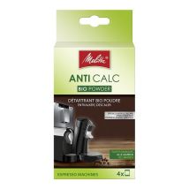 Melitta Anti-Calc Bio descaler for automatic coffee machines - 4x40g powder sachets - Biodegradable