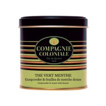 Luxury Mint Green Tea - 120g loose leaf tea in tin - Compagnie Coloniale - China