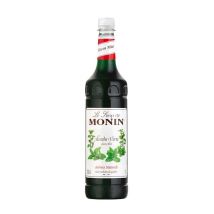 Monin Green Mint Syrup - 1L PET - Manufactured in France