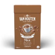 Van Houten - Poudre de chocolat râpé - Chocolat au lait - 750 g - VAN HOUTEN