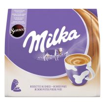 8 dosettes Senseo compatibles Milka chocolat - Senseo - Dosette compatible Senseo
