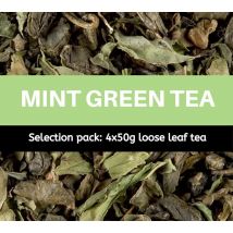 MaxiCoffee's Selection - Mint Green Tea selection pack (4 x 50g) - Exclusive to MaxiCoffee - China