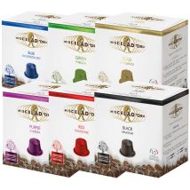 Pack découverte 60 capsules compatibles Nespresso* Original - MISCELA D'ORO - Sélection Rouge (Italien)