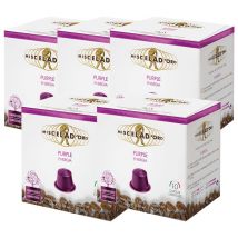 50 capsules compatibles Nespresso Purple Energia - MISCELA D'ORO - Sélection Rouge (Italien)