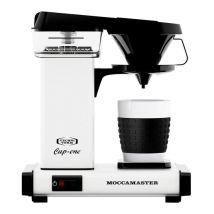 Moccamaster - Cafetière filtre - MOCCAMASTER - Cup One Blanche + offre cadeaux - Arrêt automatique