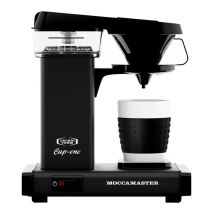 Moccamaster - Cafetière filtre - MOCCAMASTER - Cup One Noir mat + offre cadeaux - Arrêt automatique