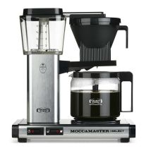 Cafetière Moccamaster Électrique Pour Professionnels - Kbg741 Select Alu Brossé 1.25l + Offre Cadeaux