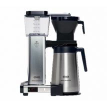 Cafetière filtre Moccamaster KBGT alu poli avec verseuse isotherme 1.25L - Arrêt automatique