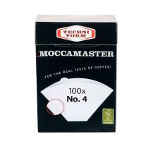 100 filtres Paper Filters N°4 for Moccamaster Filter Machines