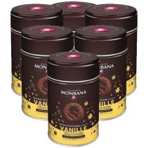 Monbana Hot Chocolate Powder Vanilla Flavoured - 6x250g