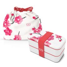 Monbento Original 'Blossom' lunchbox with Monbento MB bag - 100.0000