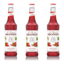 Sirop Fraise Des Bois Monin - 3x70 Cl