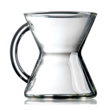 Mug en verre forme Chemex 30 cl - 21 à 30 cl