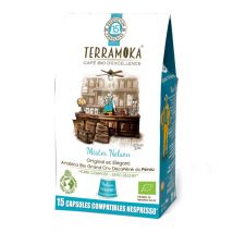 TerraMoka - 15 Capsules Mister NELSON bio compatibles Nespresso - TERRAMOKA - Pérou