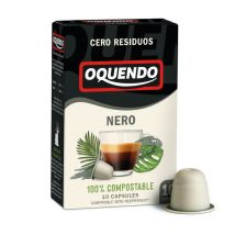 Oquendo - 10 capsules compatibles Nespresso Nero - OQUENDO