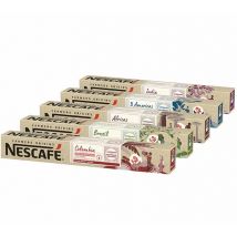 Nescafé Farmers Origins - Pack découverte 50 capsules - compatible Nespresso - NESCAFE FARMERS