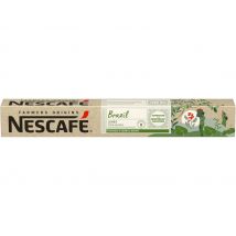 Nescafé Farmers Origins Brazil compatible with Nespresso - 10 capsules - Brazil