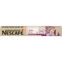 Nescafé Farmers Origins - 10 capsules origins India - compatible Nespresso - NESCAFE FARMERS