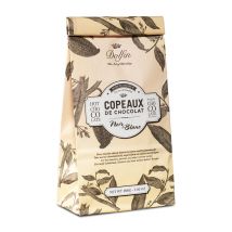 Dolfin - Copeaux Chocolat Noir et Blanc - 200 g - DOLFIN DLUO 2025.07.31