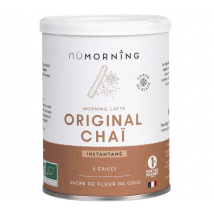 NüMorning - Original Chaï Morning Latte Bio - Boîte 125 g - NÜMORNING