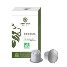 Green Lion Coffee L'Original Nespresso Compatible Capsules x 10