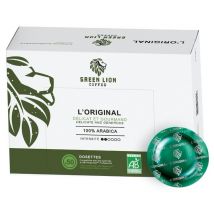 The Original - Green Lion Coffee Nespresso Pro Compatible Capsules x 50 - Made in France