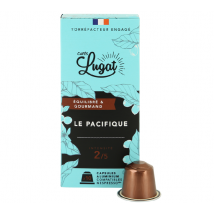 Cafés Lugat Nespresso Compatible Pods Pacific Blend x 10 coffee pods - Nicaragua