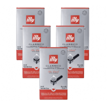 90 dosettes ESE Espresso normal Rouge - ILLY - Sélection Rouge (Italien)