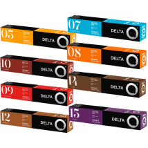 Delta Q - DeltaQ Discovery Pack x 80 coffee capsules - Discovery pack