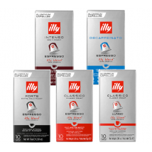 Illy Discovery Pack Nespresso Compatible Capsules x 50
