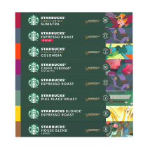 Starbucks Value Pack of Nespresso Compatible Pods x 80 - Discovery pack