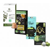 MaxiCoffee's Selection - Organic Pack (MaxiCoffee exclusive): 40 Nespresso Compatible capsules