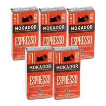 50 capsules Aromatico - compatible Nespresso - MOKADOR CASTELLARI - Sélection Rouge (Italien)