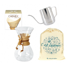Sélection MaxiCoffee - Pack Cadeau Slow Coffee Chemex - By Louis