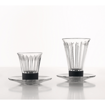 Pack Copos Timeless Rise - 2 Verres Espressos, 2 Verres Café Longs + 4 Sous Tasses- Delta Q