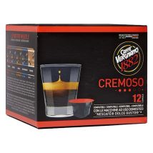 12 Capsules Compatibles Nescafé* Dolce Gusto* Cremoso - Caffe Vergnano