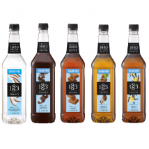 Sirop 1883 Routin - Pack Découverte Pour Professionnels Sugar Free 1l