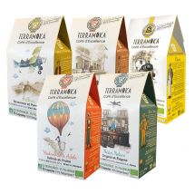 TerraMoka - Terramoka Discovery Pack - Biodegradable & Organic Nespresso Compatible Pods x5