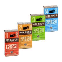 Selection pack - 40 x Mokador Castellari Nespresso Compatible + free storage box