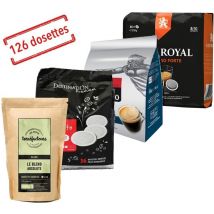 MaxiCoffee's Selection - Discovery Pack: 'Strong Coffee' for Senseo - 126 coffee pods - Discovery pack