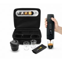 Handpresso - Cafetière Handpresso Machine à capsules compatibles Nespresso modèle Auto Capsule 12 ou 24 volts pack complet de voyage