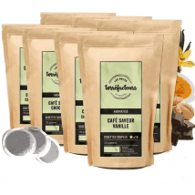 Senseo-Compatible Discovery Pack by Les Petits Torréfacteurs - Flavoured Coffee Pods x 126 - Discovery pack