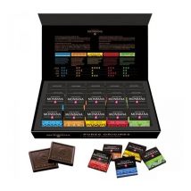 Monbana - Assortment of 50 squares of pure origins dark chocolate - Manufactured in France