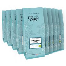 Cafés Lugat. - 10 Kg Café en grain pour professionnels bio - Le Mélange Eden - Cafés Lugat - Ethiopie